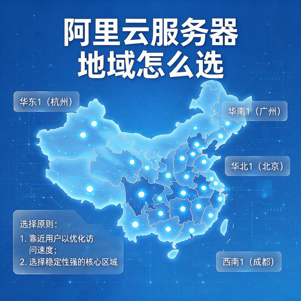阿里云服务器地域怎么选