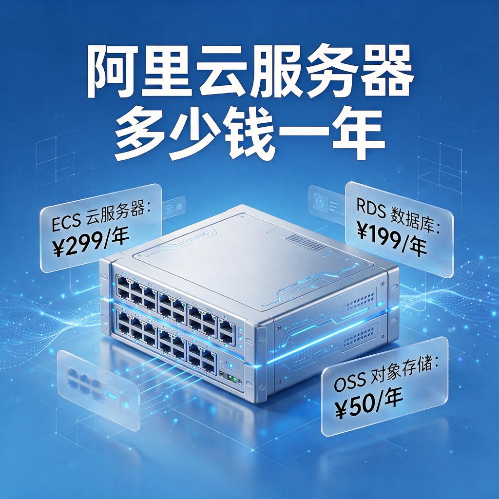 阿里云服务器多少钱一年