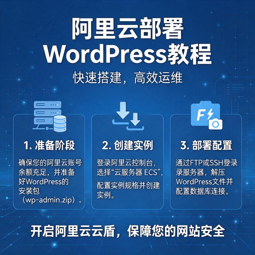 阿里云部署WordPress教程