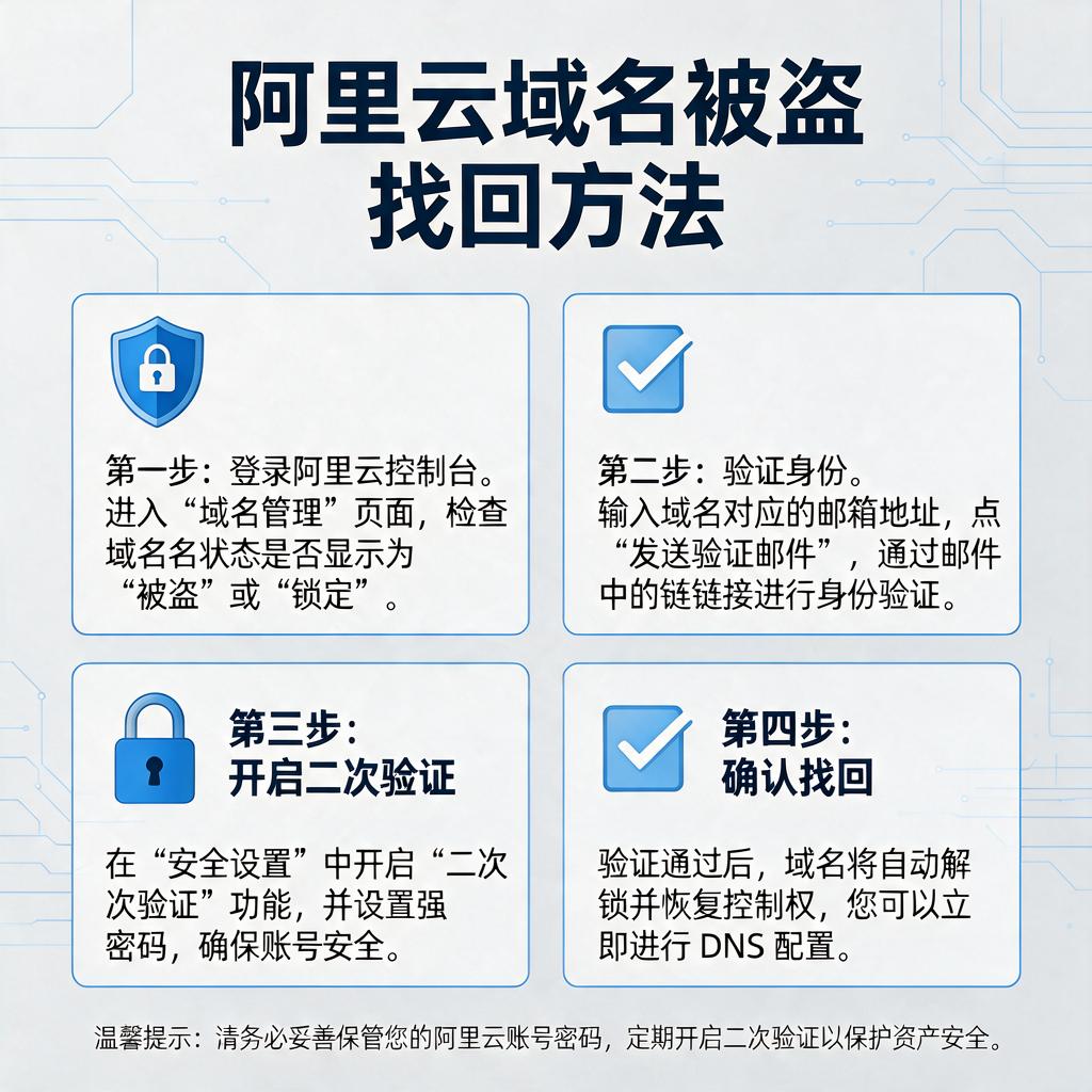 阿里云域名被盗找回方法