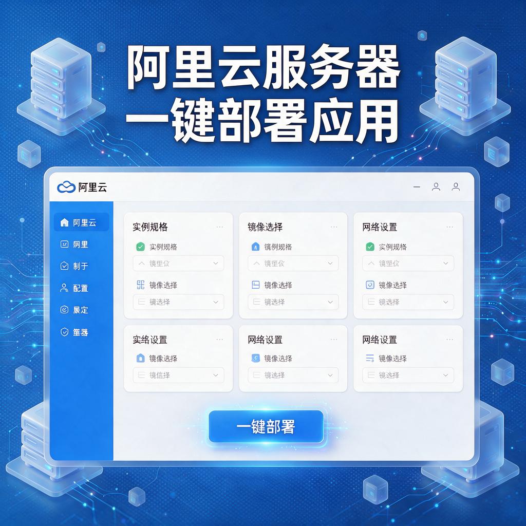 阿里云服务器一键部署应用