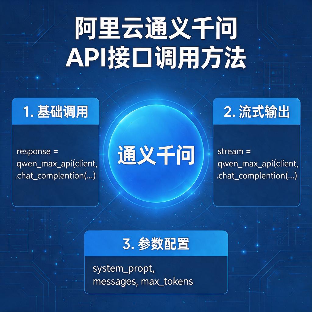 阿里云通义千问API接口调用方法